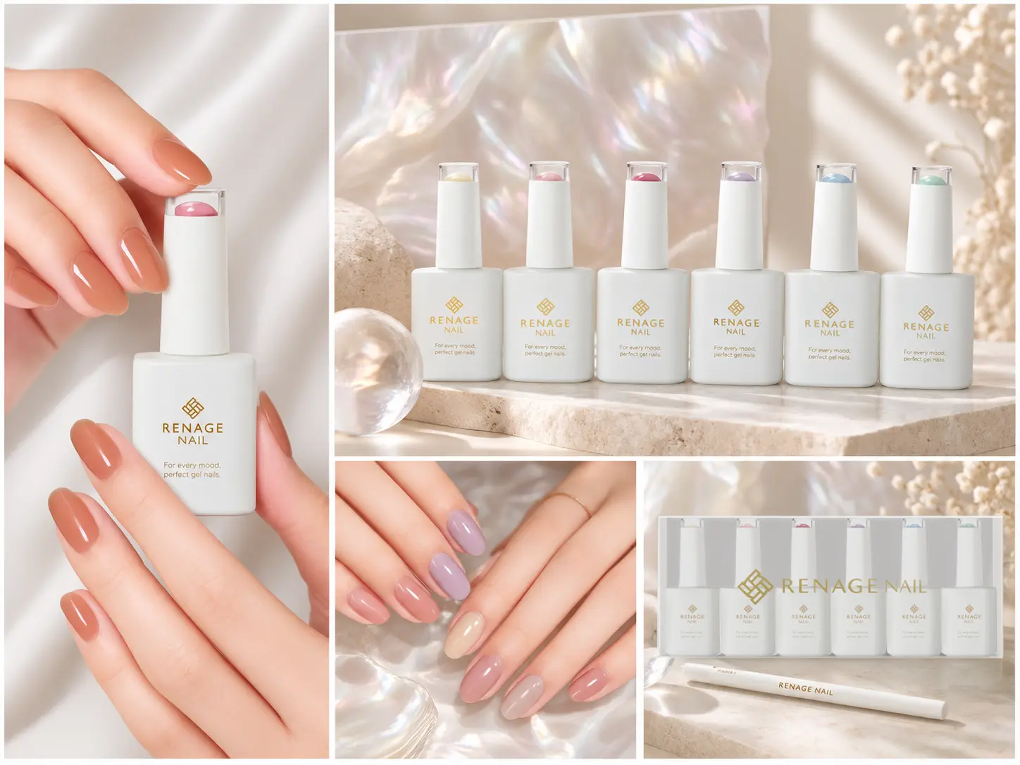 RENAGE NAILの商品とカラーバリエーション